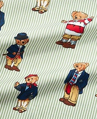 Polo Ralph Lauren Teddy Bear Stripe 3-Pc. Sheet Set, Twin