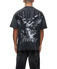 Good For Nothing Men's Revival Printed Washed T-Shirt