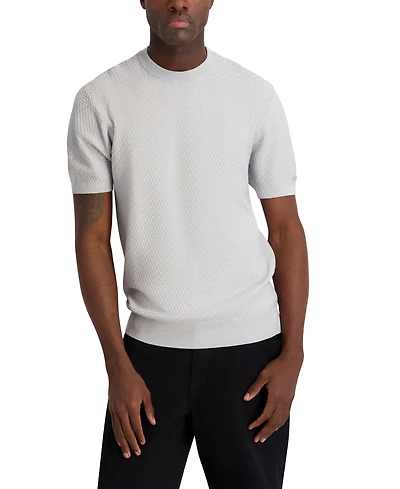Karl Lagerfeld Paris Men's Crewneck Short-Sleeve T-Shirt