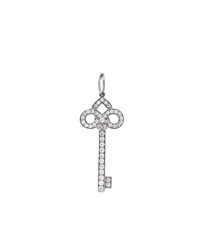 Pre-Owned Tiffany & Co Fleur De Lis Key Pendant