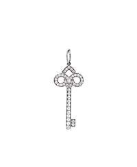 Pre-Owned Tiffany & Co Fleur De Lis Key Pendant