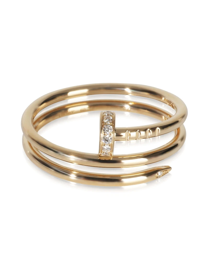 Pre-Owned Cartier Yellow Gold Juste Un Clou Double Ring