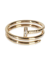 Pre-Owned Cartier Yellow Gold Juste Un Clou Double Ring