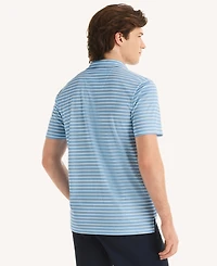 Nautica Men's Short-Sleeve Stripe Print Golf Polo Shirt