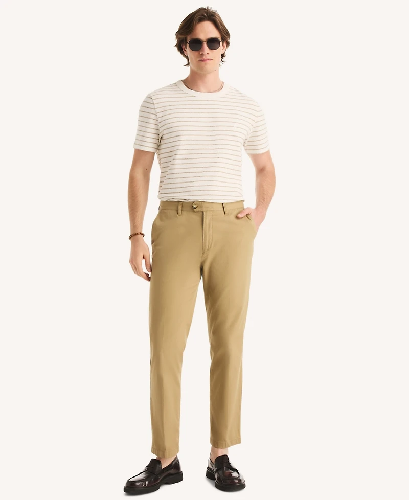 Nautica Men's Short-Sleeve Seersucker Striped T-Shirt