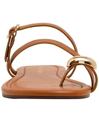 Madden Girl Women's Tune Embellished Strappy Slide Sandals