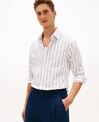 Tommy Hilfiger Men's Seasonal Stripe Regular-Fit Shirt