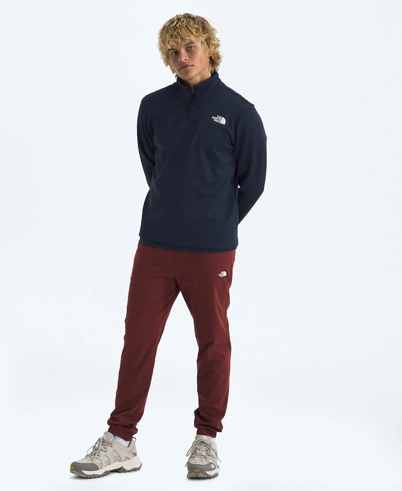 The North Face Men's Cedar Trail Grid Quarter-Zip Jacket