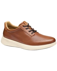 Johnston & Murphy Men's Lace-Up Leather Sneakers