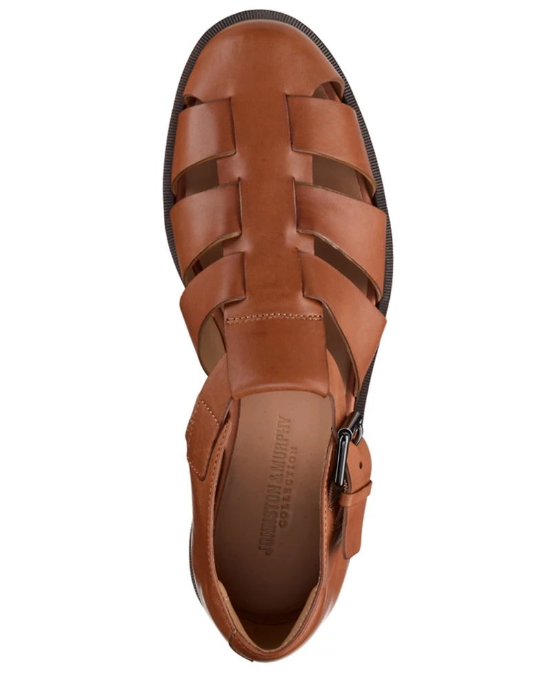 Johnston & Murphy Men's Fisherman Buckle Sandals
