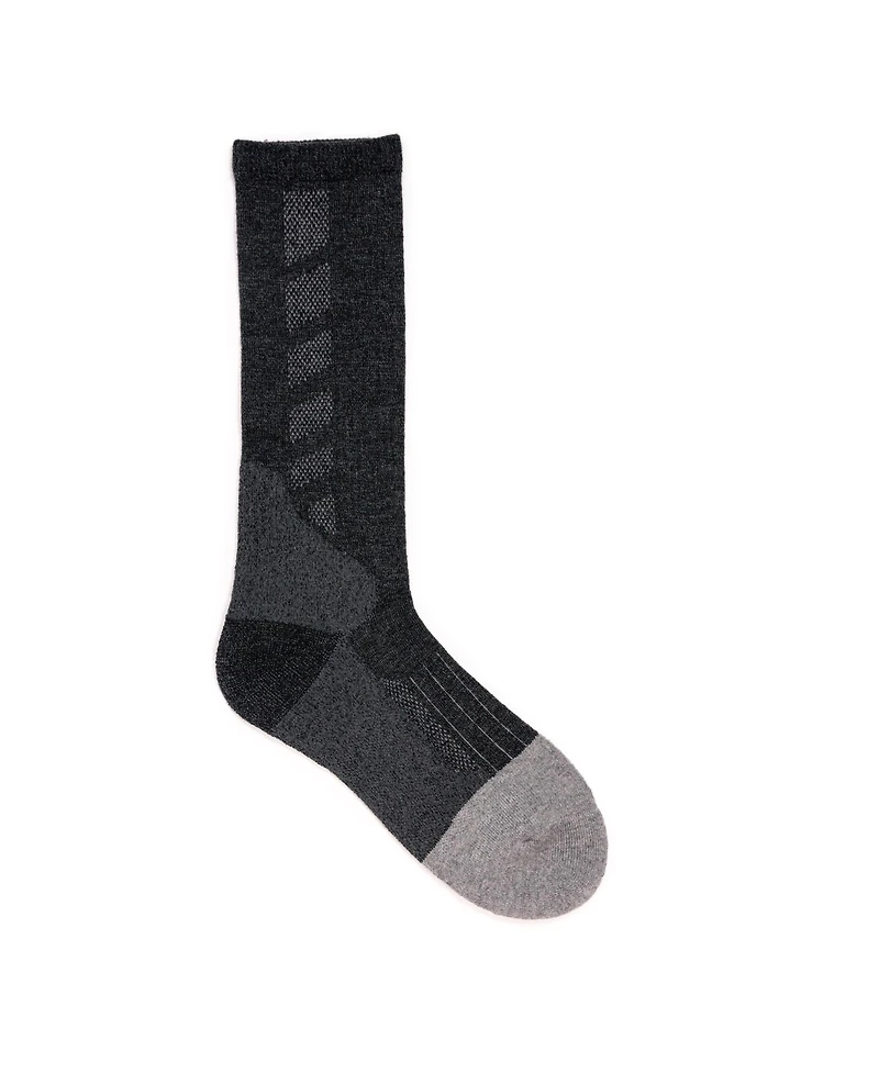 Muk Luks Men's Work Wear Steel Toe Crew Socks, 1 Pair Pack