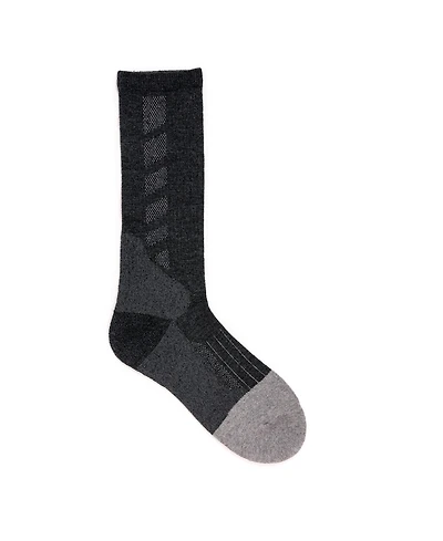 Muk Luks Men's Work Wear Steel Toe Crew Socks, 1 Pair Pack