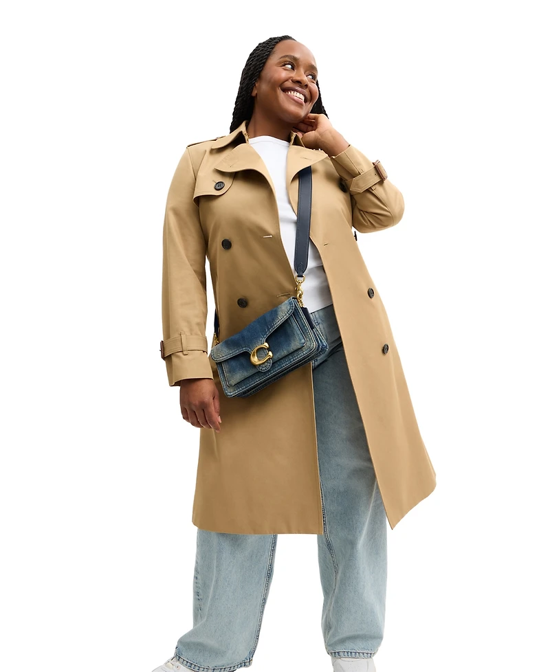 Coach Soft Loved Denim Tabby Small Shoulder Bag