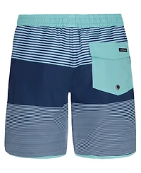 Quiksilver Boys' 8-20 Surfsilk Tijuana Stripe Swim Board Shorts