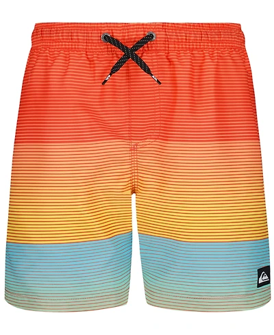 Quiksilver Boys' 8-20 Everyday Mix Stripe Swim Board Shorts