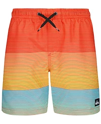 Quiksilver Boys' 8-20 Everyday Mix Stripe Swim Board Shorts