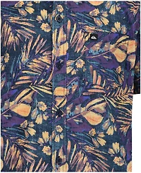 Quiksilver Boys' 8-20 Heatmap Palm Printed Shirt