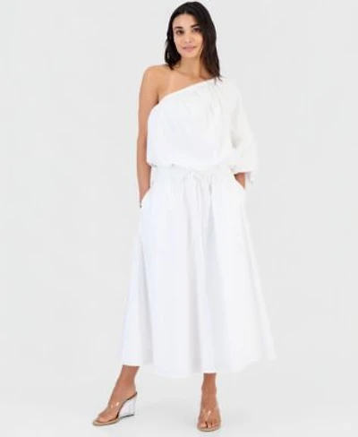 I.N.C. International Concepts Petite Asymmetrical Top Midi Skirt Macys Exclusive