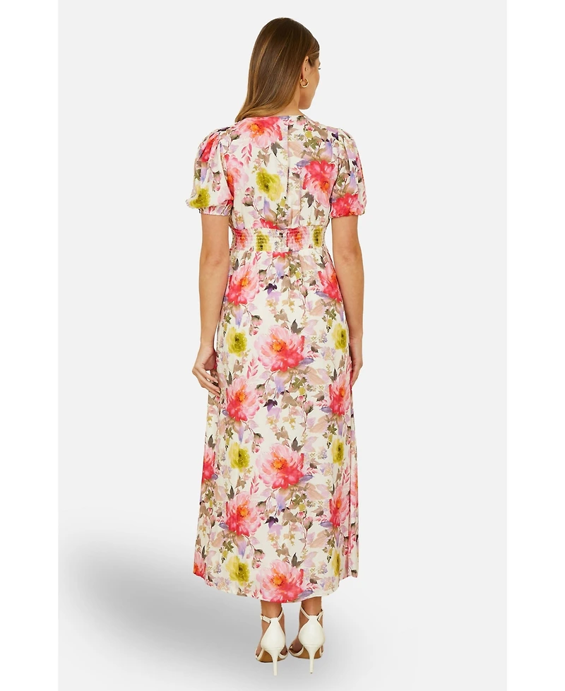 Yumi Women's Floral Midi Dress