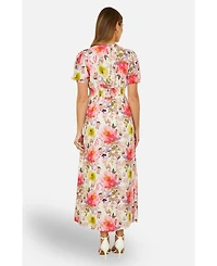 Yumi Women's Floral Midi Dress
