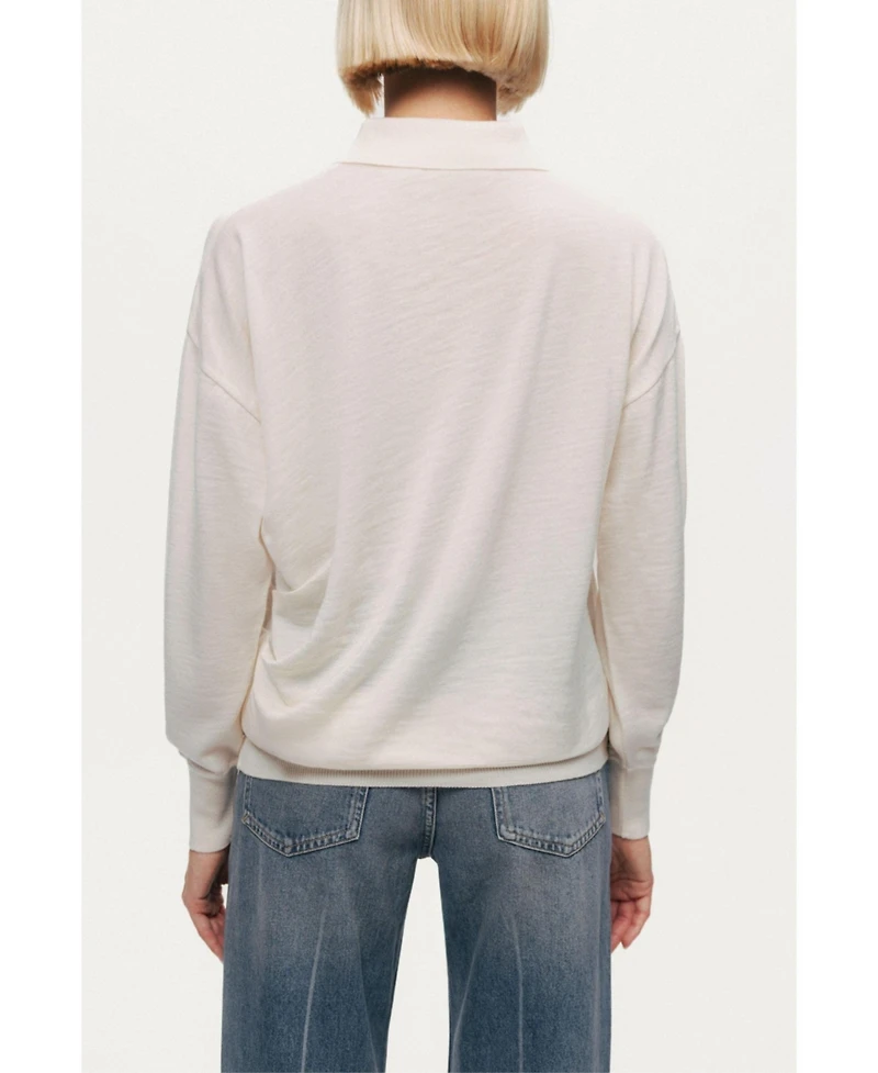 Nocturne Women's Knit Polo Sweater