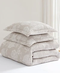 Levtex Seaside Charm Textured 3-Pc. Duvet Cover Set