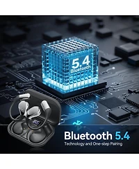 Sugift Open-Ear Sport Bluetooth Earbuds with Bluetooth 5.4