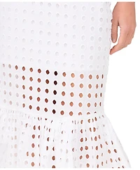 CeCe Women's Ruffle Tiered Midi Skirt