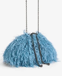 Feather Fringe Clutch, Macy's Exclusive- Molly Rogers Capsule Collection