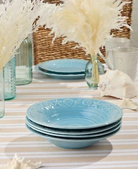 Certified International Coastline Soup Bowls, Set of 4