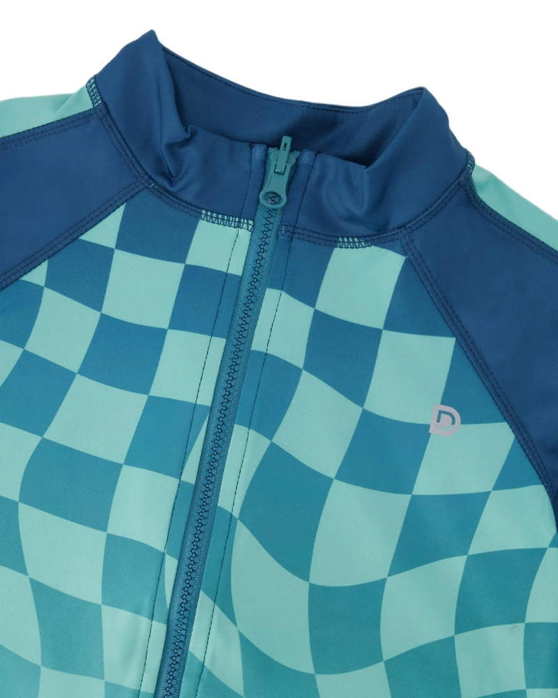 Deux par Boys Full Zip Athletic Cardigan