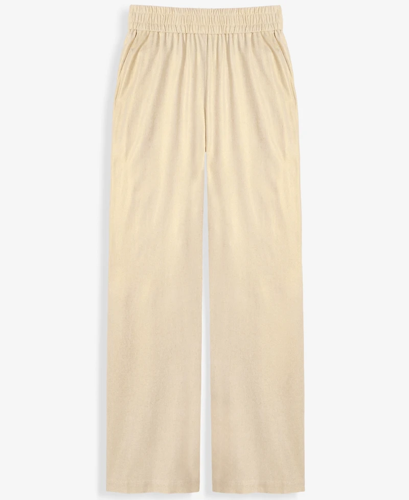 I.n.c. International Concepts Plus Metallic High-Rise Pants, Macy's Exclusive