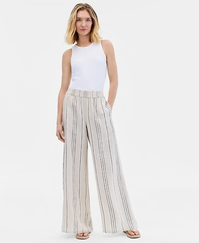I.n.c. International Concepts Petite Wide-Leg Pull-On Pants, Macy's Exclusive