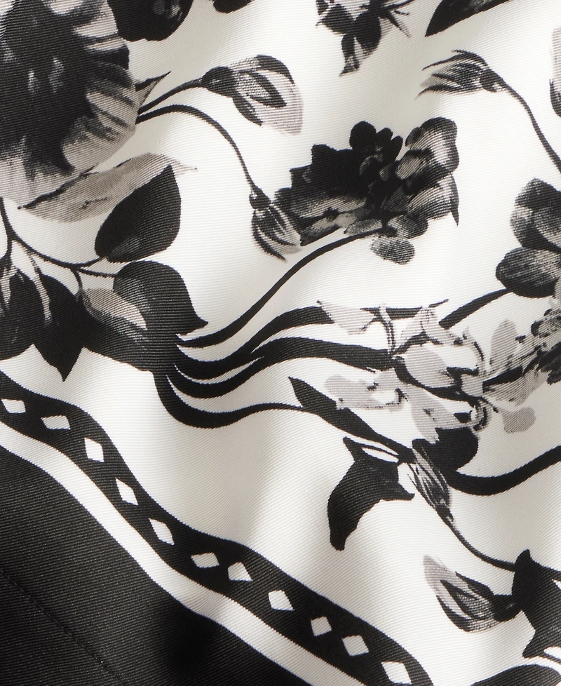 I.n.c. International Concepts Women's Printed Drawstring Shorts, Macy's Exclusive