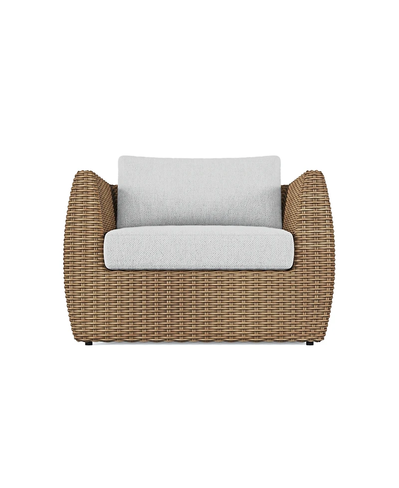 Sculptura 42" Aluminum Outdoor Club Chair, Created for Macy's