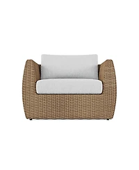 Sculptura 42" Aluminum Outdoor Club Chair, Created for Macy's