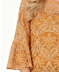 Ny Collection Women's 3/4-Sleeve with Matching Camisole Top