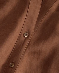 I.n.c. International Concepts Plus Linen-Blend Tunic, Exclusively at Macy's