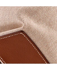 Pre-Owned HERMES R.m.s 12H Bag Toile and Leather