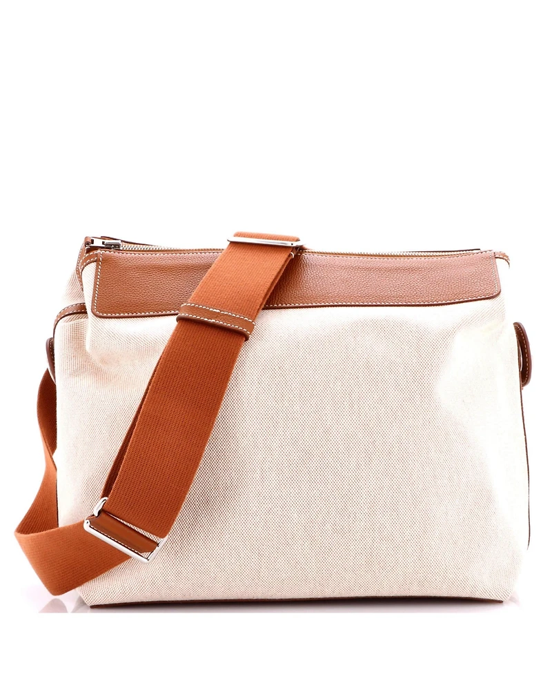 Pre-Owned HERMES R.m.s 12H Bag Toile and Leather