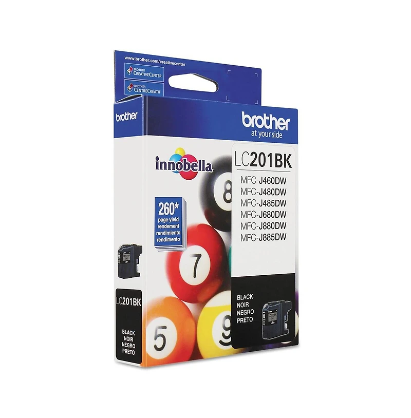 Brother LC201BK Innobella 260 Page-Yield Ink