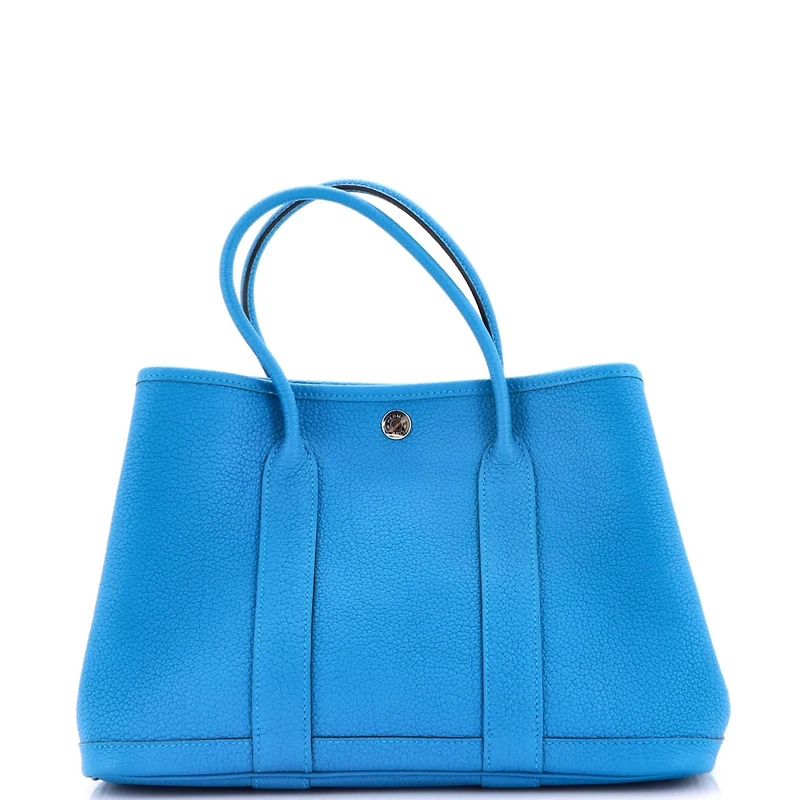 Pre-Owned Hermes 30 Garden Party Tote Leather
