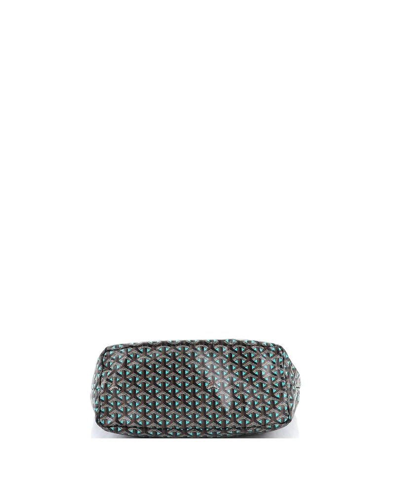 Pre-Owned Goyard Pm Saint Louis Tote Claire Voie Coated Canvas