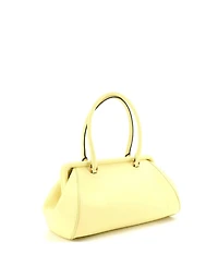 Pre-Owned Salvatore Ferragamo Frame Satchel Leather