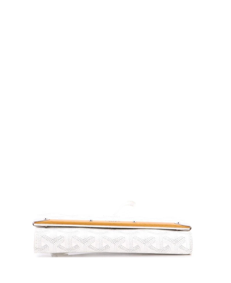 Pre-Owned Goyard Mini Monte Carlo Clutch Coated Canvas