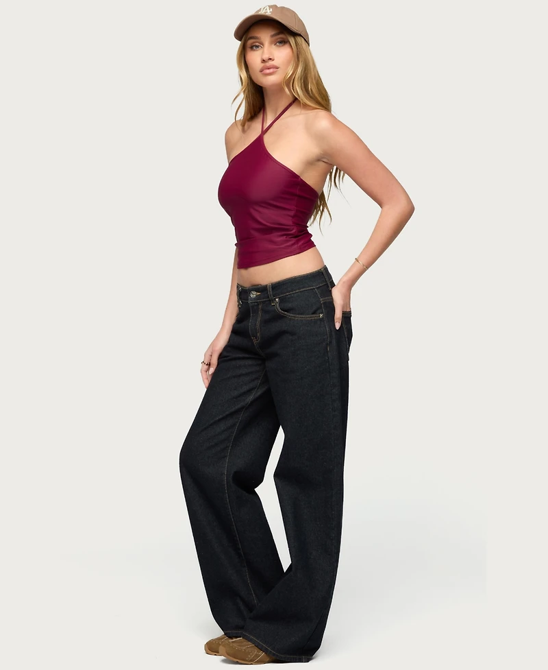 Edikted Women's Alaynah Halter Top