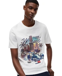 Tommy Hilfiger Men's Miami Racing Graphic T-Shirt