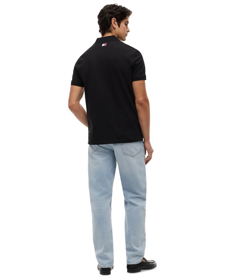 Tommy Hilfiger Men's Logo Regular-Fit Polo Shirt