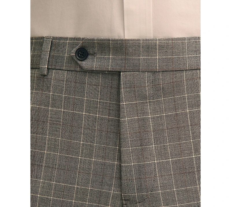 B by Brooks Brothers Men's Stretch Classic-Fit Suit Trousers
