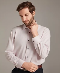 Alfani Men's Regular Fit Solid Dress Shirt, Macy's Exclusive